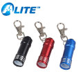 Metal Aluminum LED Key Chain Mini Flashlight